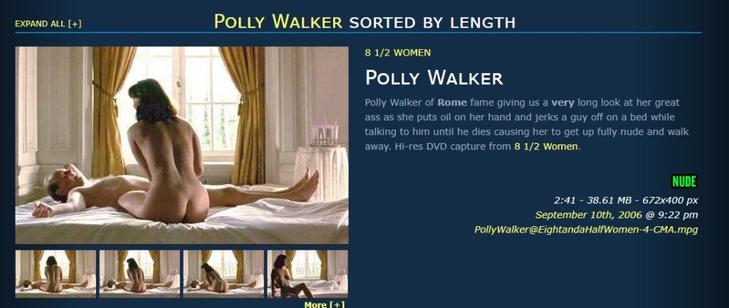 Polly Walker arse great tremendous ass